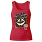 Bold Grunge No Fear No Limits Print Ladies Tank Top