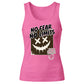 Bold Grunge No Fear No Limits Print Ladies Tank Top