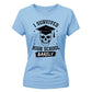 Bold I Survived High School School Leavers Ladies Fit T-Shirt