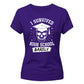 Bold I Survived High School School Leavers Ladies Fit T-Shirt