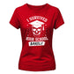 Bold I Survived High School School Leavers Ladies Fit T-Shirt