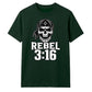 Bold Rebel 3:16 Skull Motif Wrestling unisex t-shirt