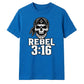 Bold Rebel 3:16 Skull Motif Wrestling unisex t-shirt