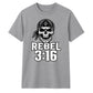 Bold Rebel 3:16 Skull Motif Wrestling unisex t-shirt