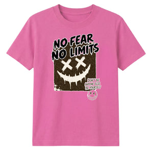 Bold Streetwear No Fear No Limits Graphic Unisex T-Shirt