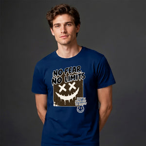 Bold Streetwear No Fear No Limits Graphic Unisex T-Shirt