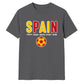 Bold Text Soccer Spain Football Tournament Unisex T-Shirt