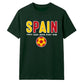 Bold Text Soccer Spain Football Tournament Unisex T-Shirt