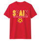 Bold Text Soccer Spain Football Tournament Unisex T-Shirt