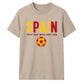 Bold Text Soccer Spain Football Tournament Unisex T-Shirt