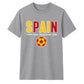 Bold Text Soccer Spain Football Tournament Unisex T-Shirt