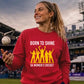 unisex sweatshirt South Africa T20 Womens World Cup Tee Shirt Born To Shine SA Women Cricket