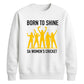 unisex sweatshirt South Africa T20 Womens World Cup Tee Shirt Born To Shine SA Women Cricket