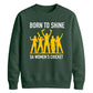 unisex sweatshirt South Africa T20 Womens World Cup Tee Shirt Born To Shine SA Women Cricket