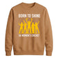 unisex sweatshirt South Africa T20 Womens World Cup Tee Shirt Born To Shine SA Women Cricket