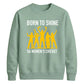 unisex sweatshirt South Africa T20 Womens World Cup Tee Shirt Born To Shine SA Women Cricket