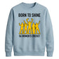 unisex sweatshirt South Africa T20 Womens World Cup Tee Shirt Born To Shine SA Women Cricket