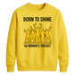 unisex sweatshirt South Africa T20 Womens World Cup Tee Shirt Born To Shine SA Women Cricket