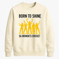 unisex sweatshirt South Africa T20 Womens World Cup Tee Shirt Born To Shine SA Women Cricket