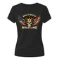 Born to Wrestle Crowned Skull Top Wrestling ladies fit t-shirt