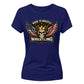Born to Wrestle Crowned Skull Top Wrestling ladies fit t-shirt
