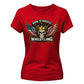 Born to Wrestle Crowned Skull Top Wrestling ladies fit t-shirt