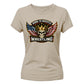 Born to Wrestle Crowned Skull Top Wrestling ladies fit t-shirt