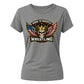 Born to Wrestle Crowned Skull Top Wrestling ladies fit t-shirt