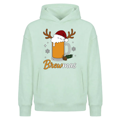 Hilarious Brewmas Beer Drinker Christmas Oversized Hoodie