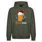 Hilarious Brewmas Beer Drinker Christmas Oversized Hoodie