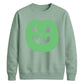 Bright circular pumpkin Glow in the Dark Unisex Sweatshirt