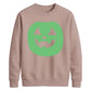 Bright circular pumpkin Glow in the Dark Unisex Sweatshirt