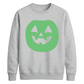 Bright circular pumpkin Glow in the Dark Unisex Sweatshirt