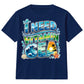 Bright I Need Vitamin Sea Ocean Waves Graphic Kids T-Shirt