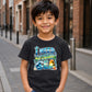 Bright I Need Vitamin Sea Ocean Waves Graphic Kids T-Shirt