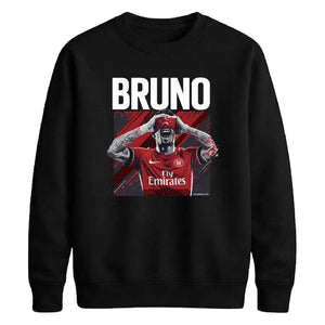 Bruno Football Celebration FIFA Printed Unisex Sweatshirt - World Cup 2026 T-Shirt / Football Shirt