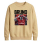 Bruno Football Celebration FIFA Printed Unisex Sweatshirt - World Cup 2026 T-Shirt / Football Shirt