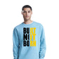 Built Not Born Slogan Typography Unisex Sweatshirt