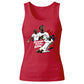 Bukayo Saka Running Down The Wing Ladies Tank Top