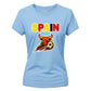 Bull Spain football tournament Ladies Fit t-shirt