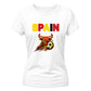 Bull Spain football tournament Ladies Fit t-shirt