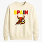 Bull Spain football tournament sweatshirt