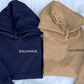 Embroidered Roman Numeral Couple Hoodie, Personalised Matching Anniversary Hoody, Initials GF BF Special Date Pullover Jumper, Fiance Gifts
