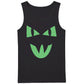 Captivating cat eye graphic Glow in the Dark Tank Top Men