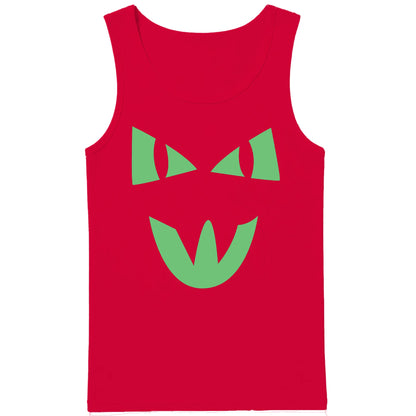 Captivating cat eye graphic Glow in the Dark Tank Top Men