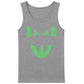Captivating cat eye graphic Glow in the Dark Tank Top Men