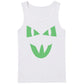 Captivating cat eye graphic Glow in the Dark Tank Top Men