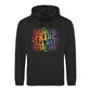 Celebrate Pride All Day Retro Pride Month Unisex Hoodie