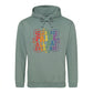 Celebrate Pride All Day Retro Pride Month Unisex Hoodie