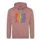 Celebrate Pride All Day Retro Pride Month Unisex Hoodie